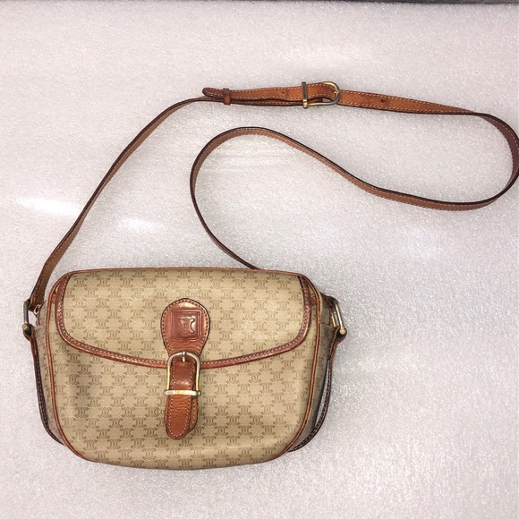 Vintage CELINE Macadam Crossbody Bag - Picture 4 of 17